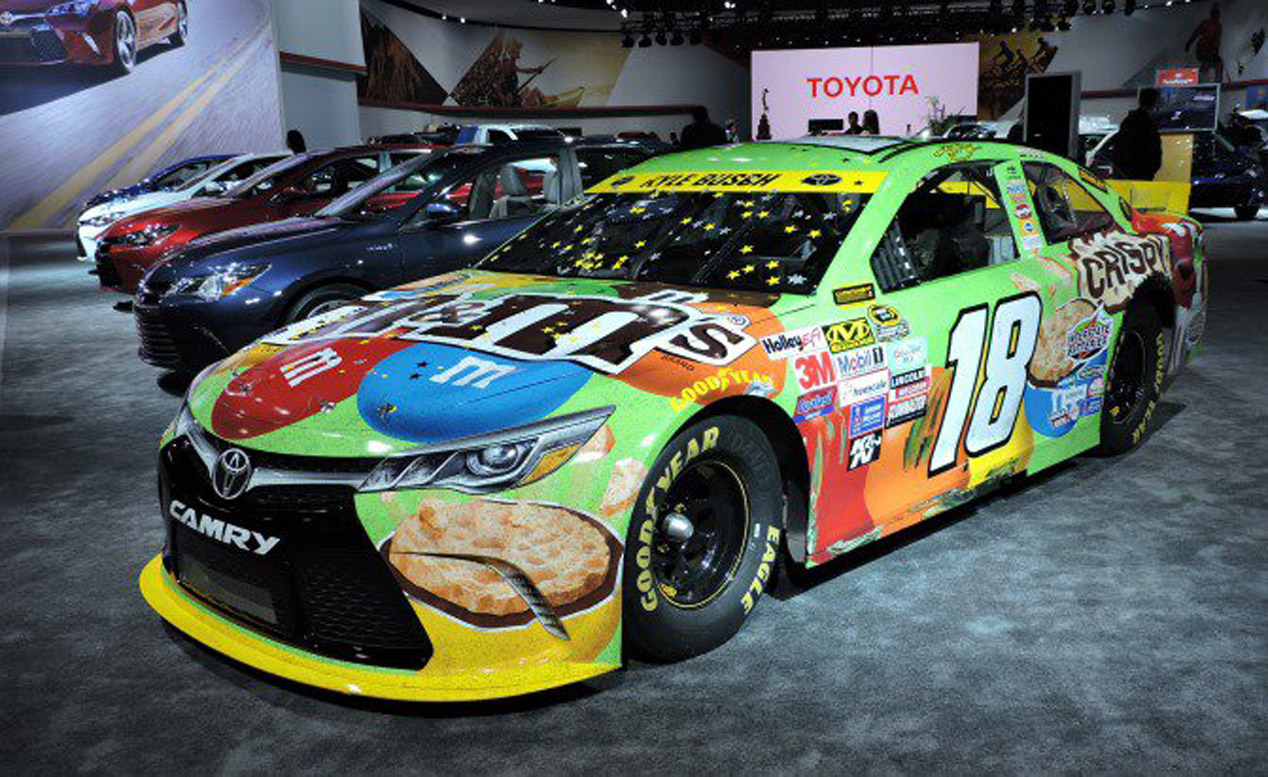 Coche de carreras de Kyle Busch