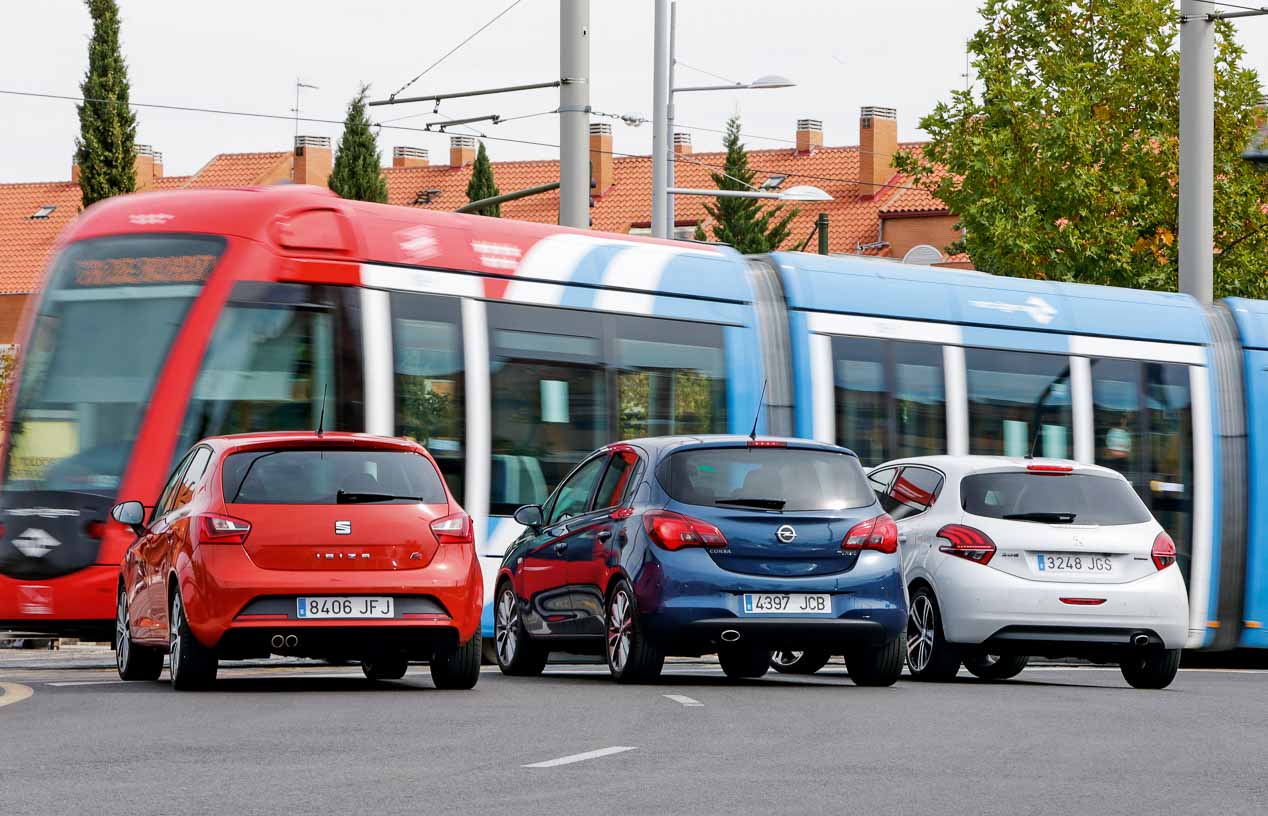 Comparativa Opel Corsa, Peugeot 208 y Seat Ibiza