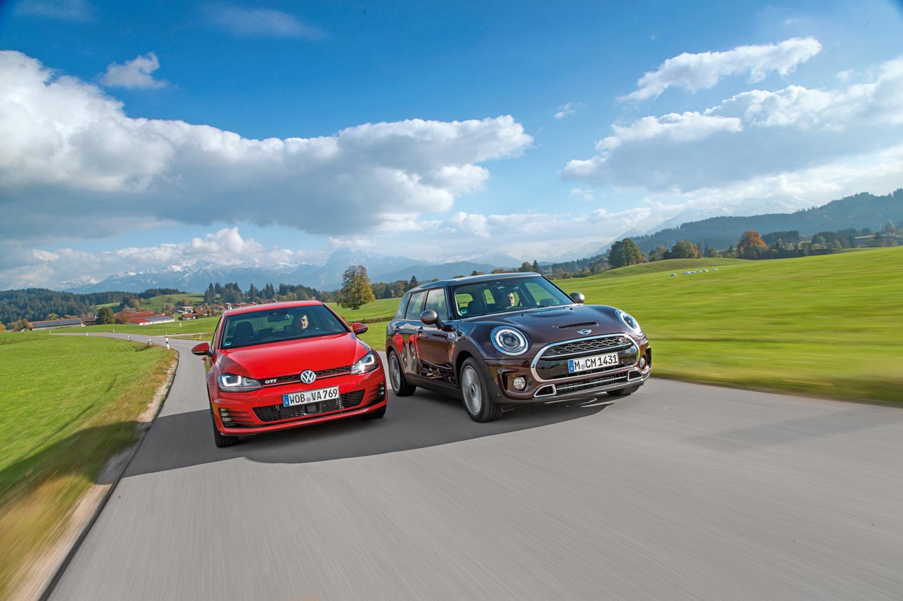 Mini Clubman Cooper S vs VW Golf GTI