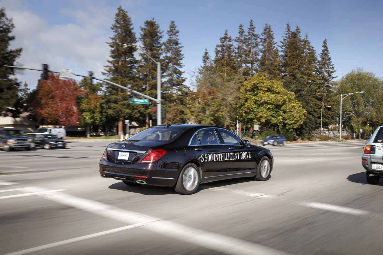 Mercedes Intelligent Drive en EE.UU. 2014