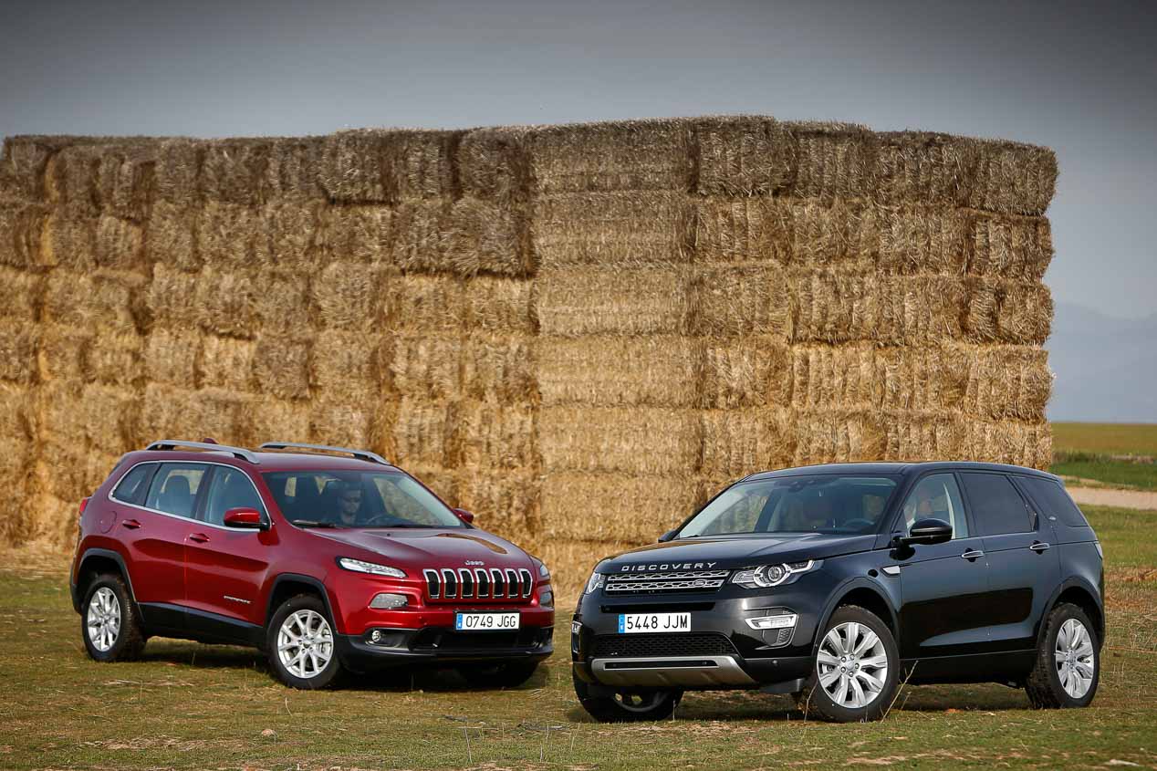 Jeep Cherokee y Land Rover Discovery Sport