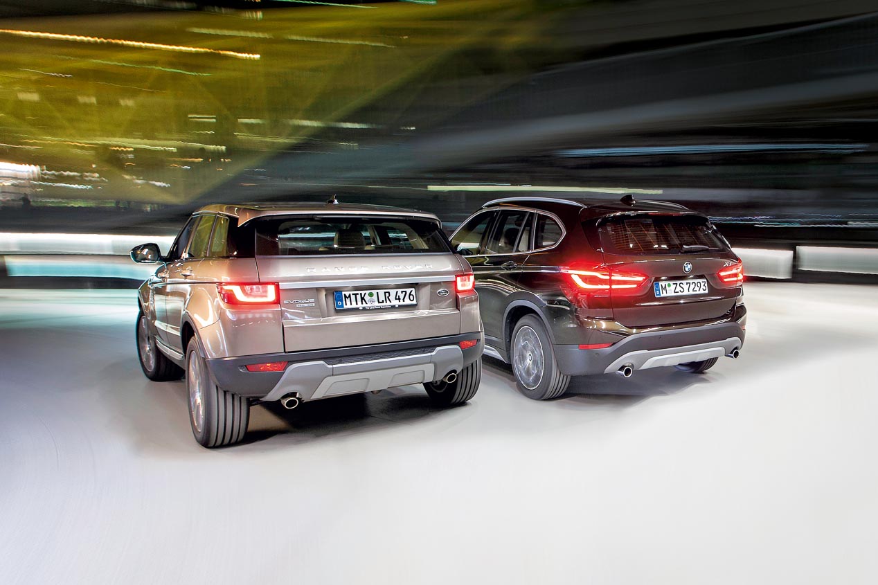 BMW X1 y Range Rover Evoque