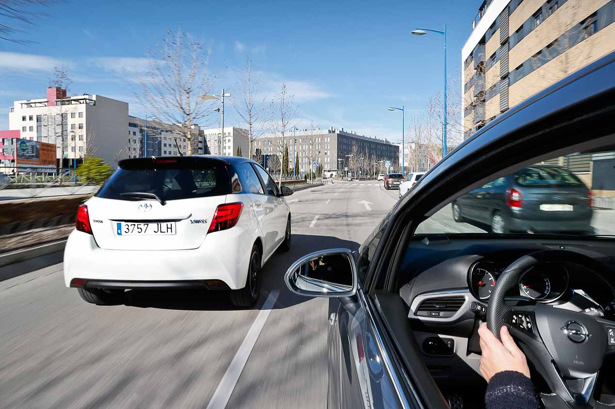 Opel Corsa y Toyota Yaris