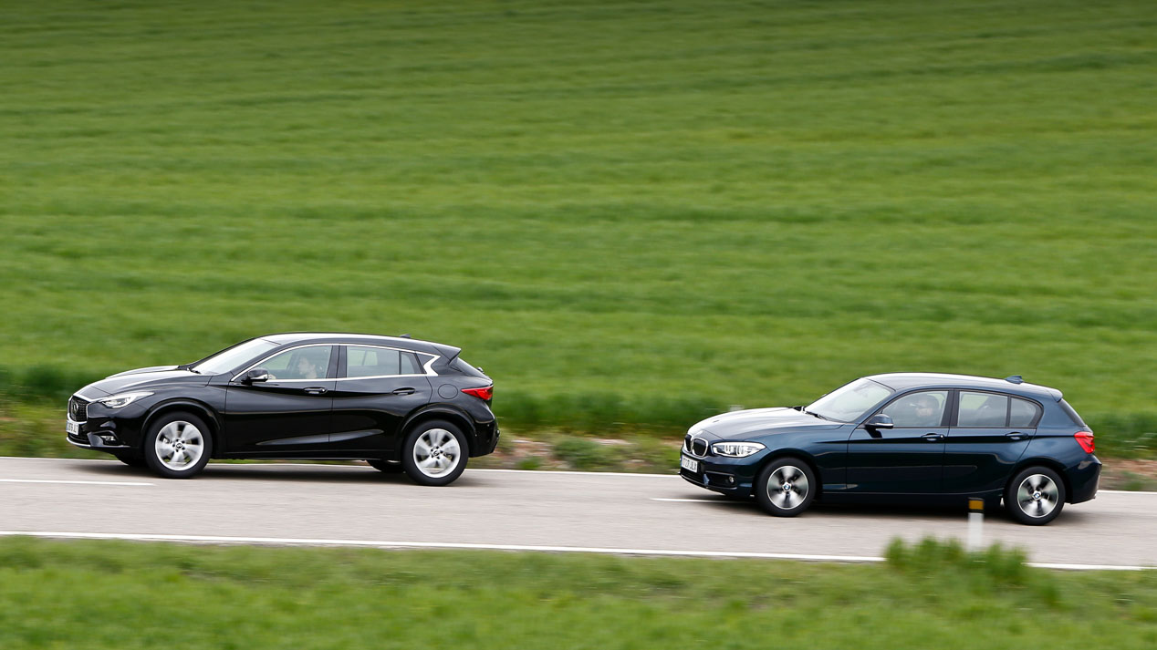 BMW 116d vs Infiniti Q30 1.5d