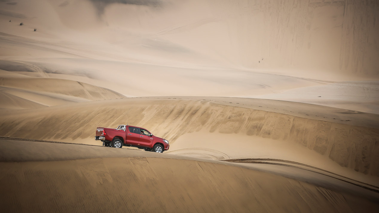 Toyota Hilux 2016 prueba