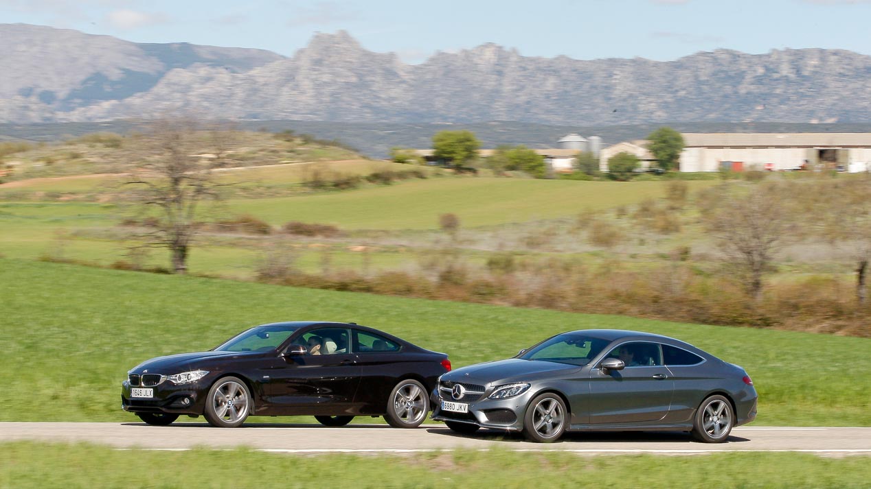 Comparativa BMW 420d & Mercedes C Coupé 220d