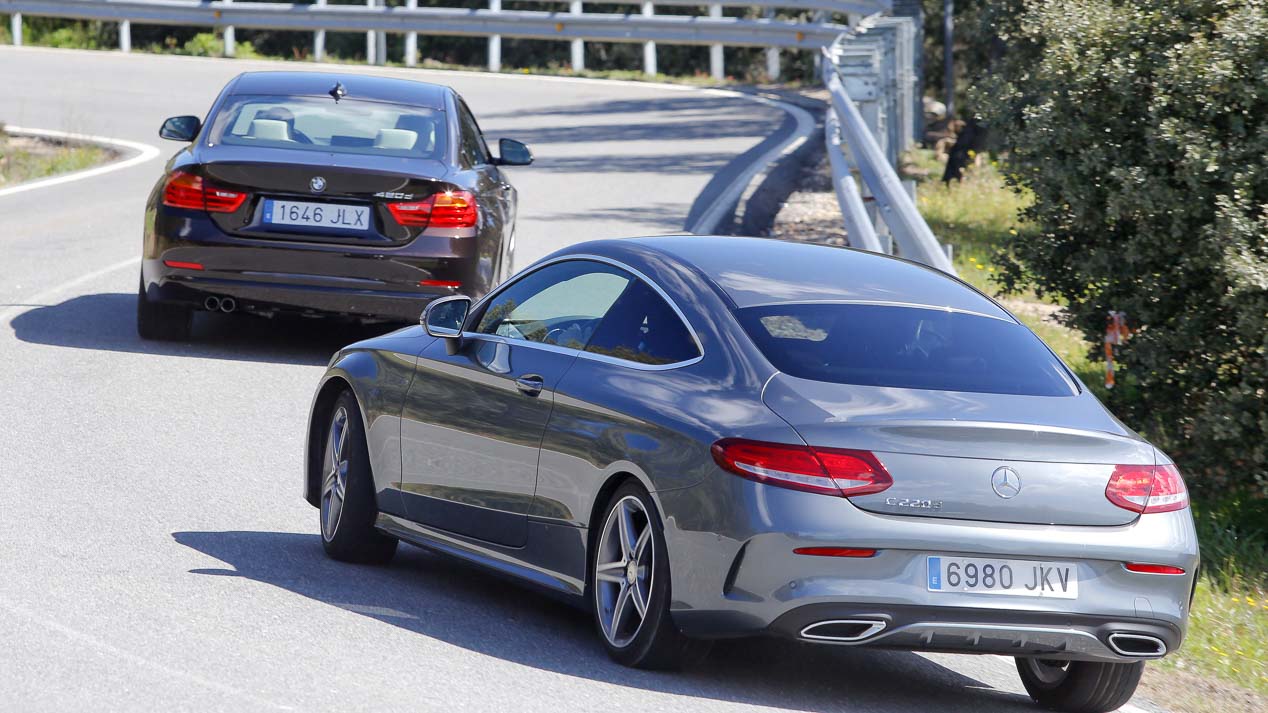 Comparativa BMW 420d & Mercedes C Coupé 220d