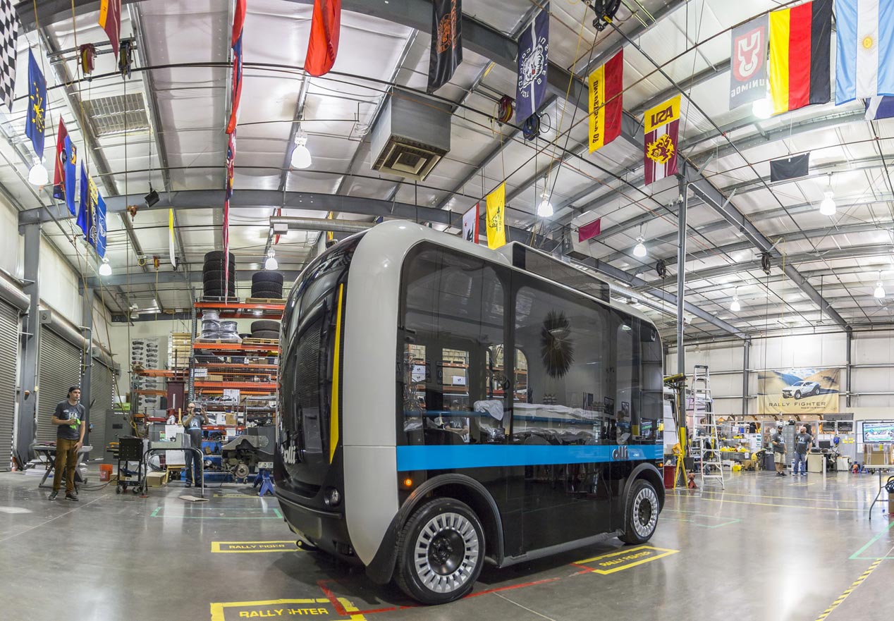 Olli, el transporte del futuro de IBM y Local Motors