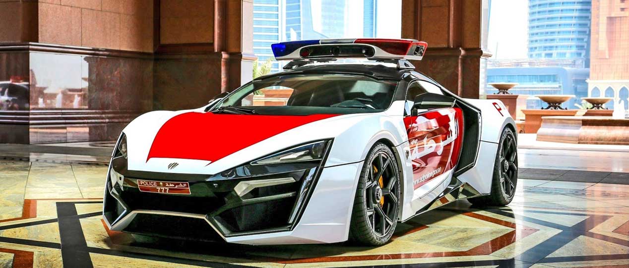 Lykan Hypersport de la policía de Abu Dhabi