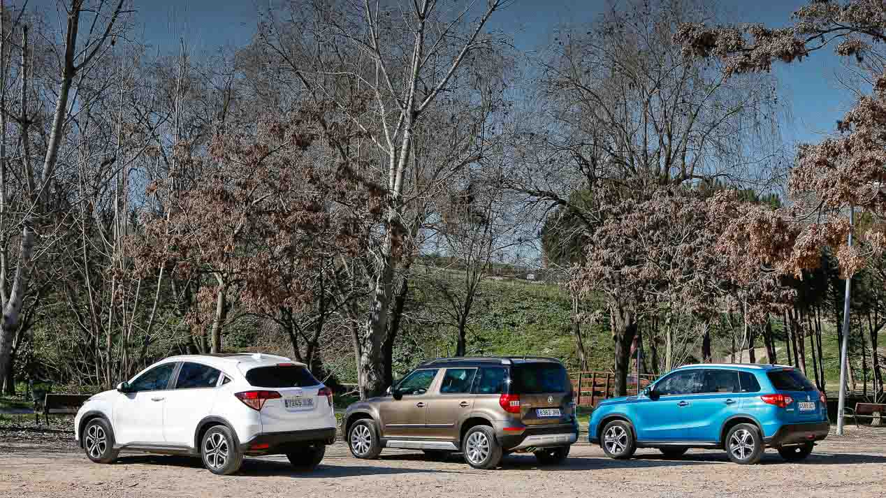 Honda HR-V, Suzuki Vitara, Skoda Yeti