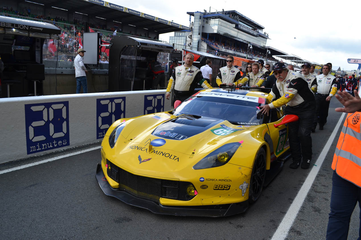 Chevrolet Corvette de GTE-Pro en las 24 Horas de Le Mans 2016