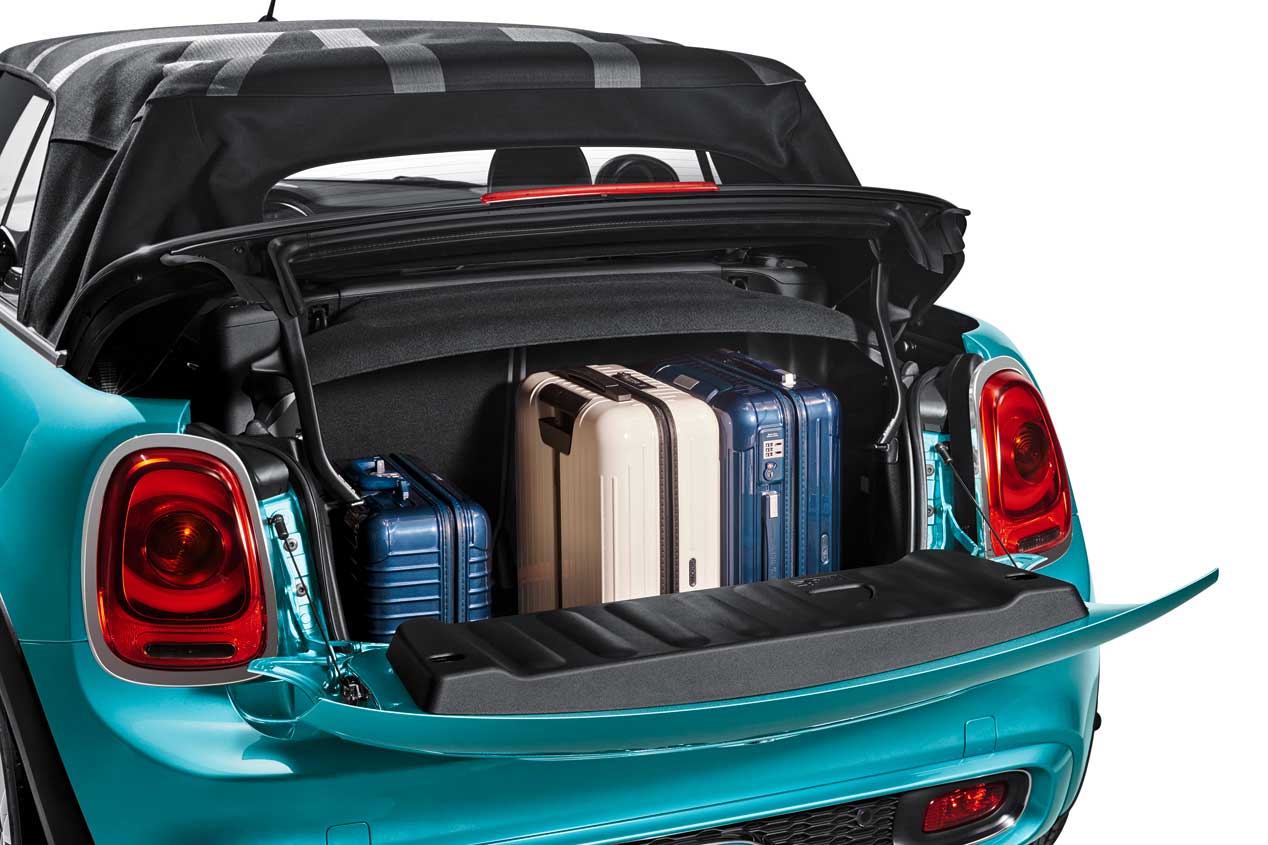 Coche descapotable poca capacidad de carga
