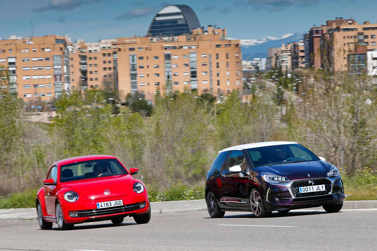 Volkswagen Beetle y DS 3, ¿cuál es mejor?