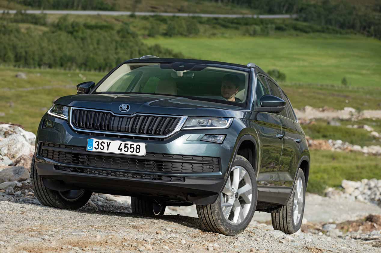 Skoda Kodiaq en marcha