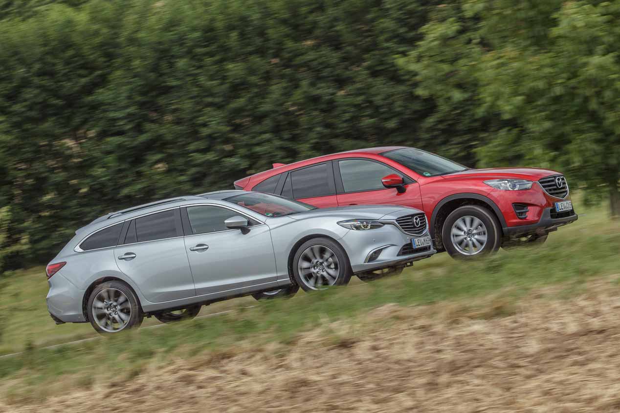 Mazda 6 SW vs y Mazda CX-5