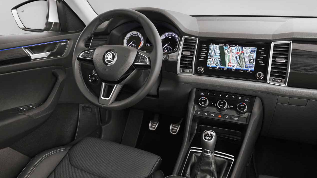 Skoda Kodiaq: interior