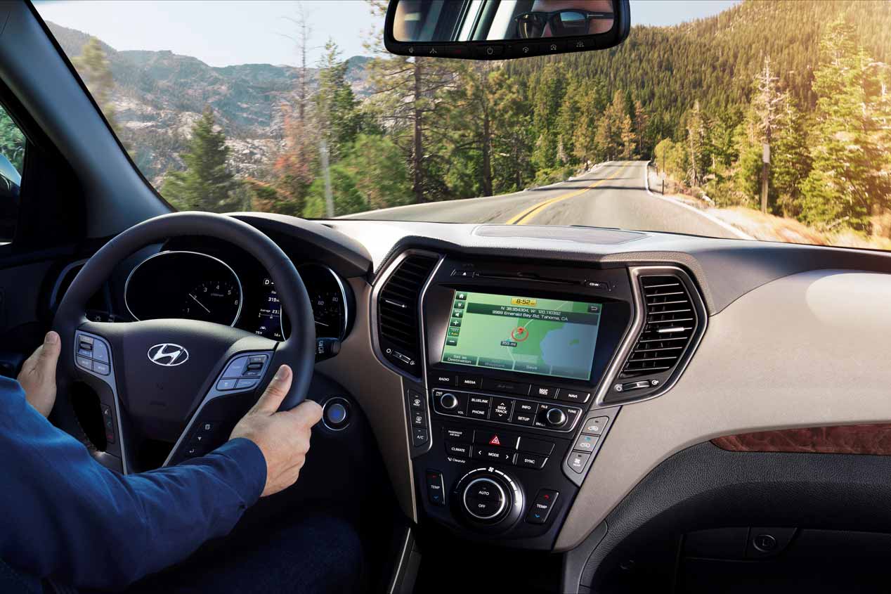 Hyundai Grand Santa Fe 2017 interior