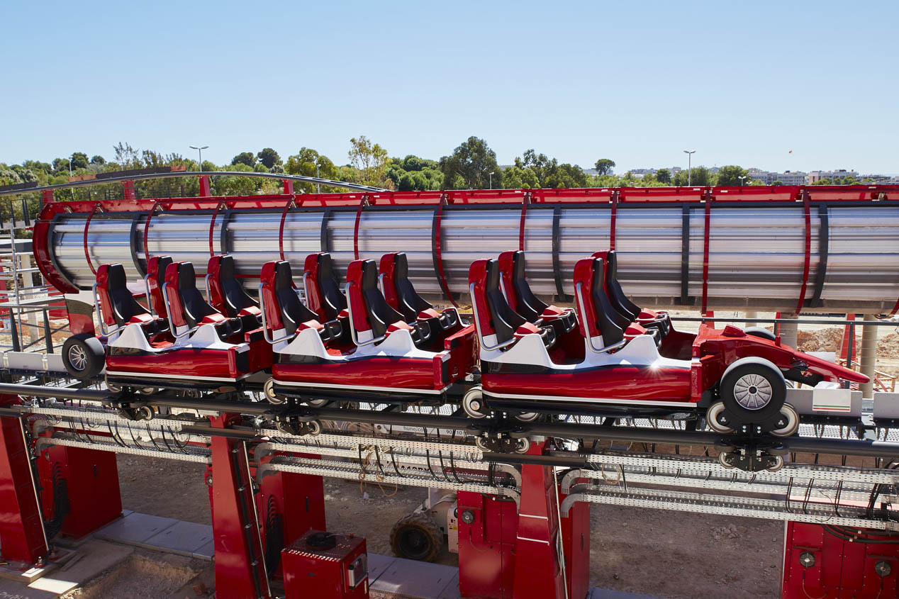 Acelerador vertical Ferrari Land