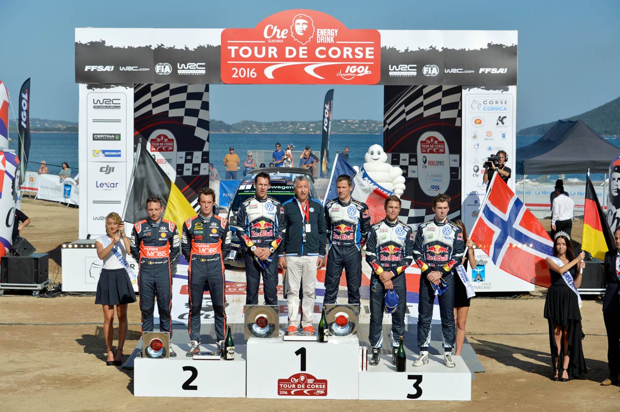 Podium Tour de Córcega 2016