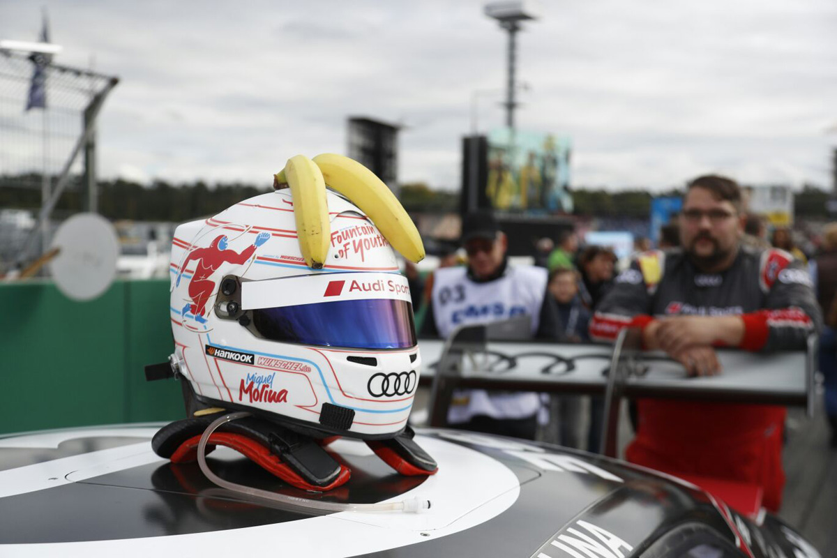 Nuevo diseño de casco para Miguel Molina