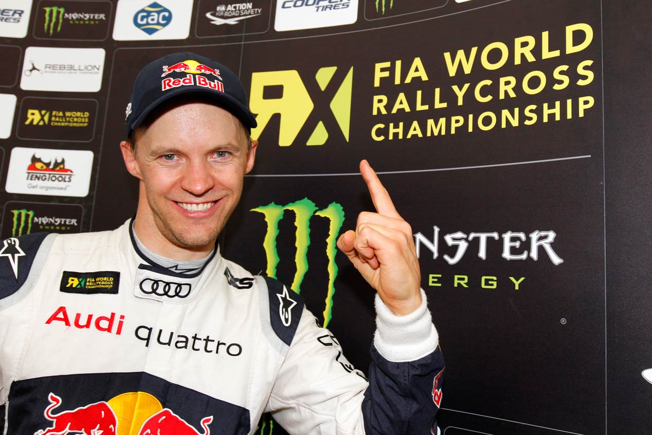 Mattias Ekström, campeón del Mundial de Rallycross 2016