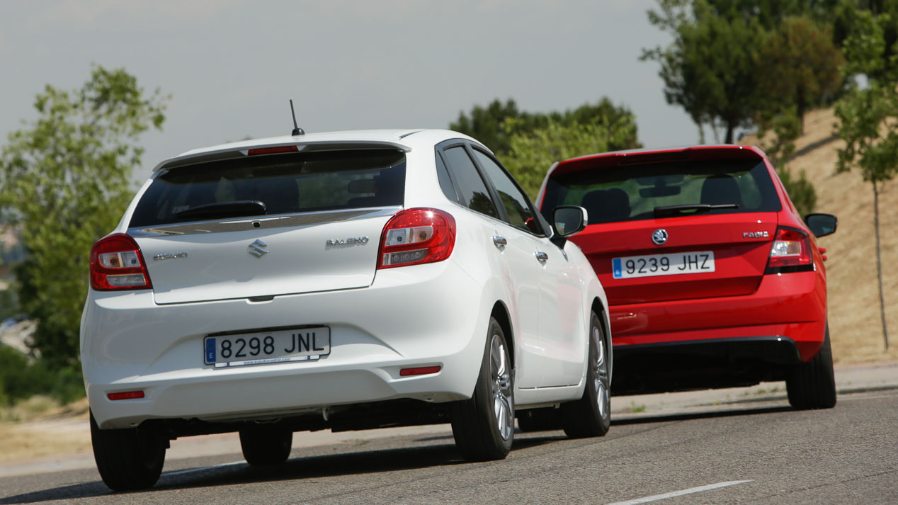 Suzuki Baleno vs Skoda Fabia