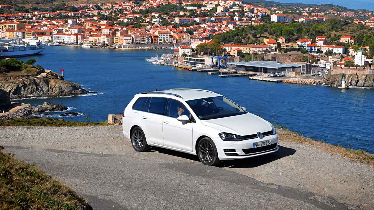 VW Golf Variant familiar prueba