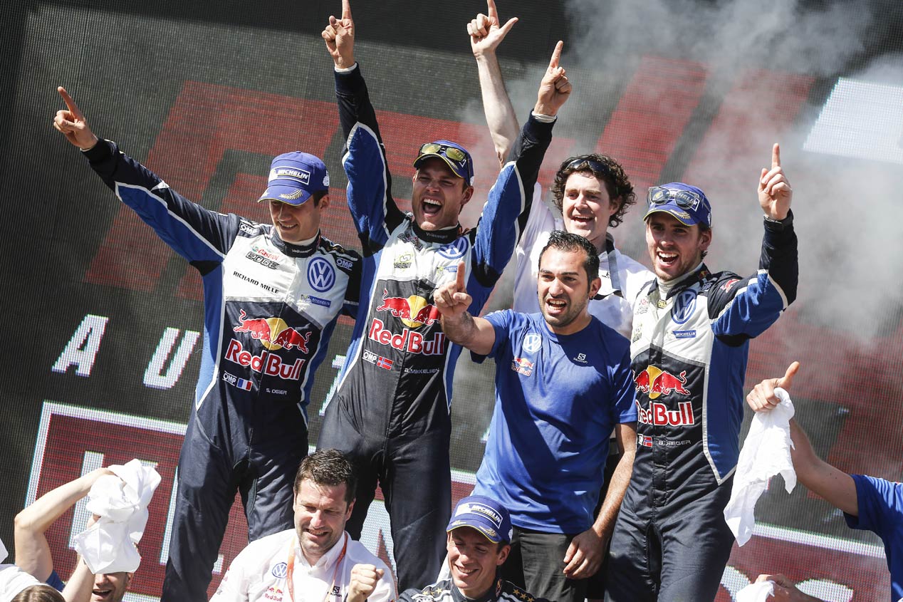 Podium Rally de Australia 2016
