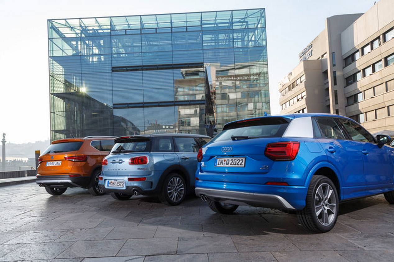 Comparativa Audi Q2, Seat Ateca y Mini Clubman