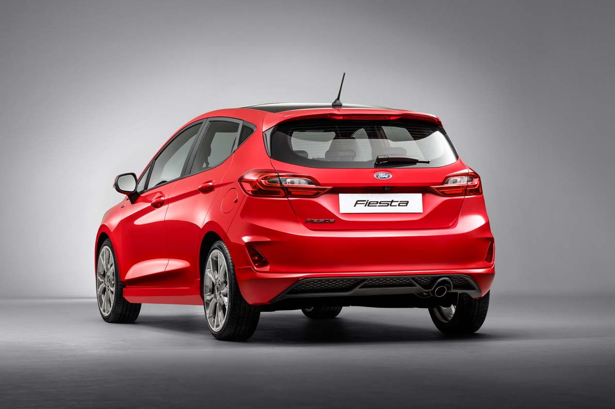 Ford Fiesta 2017 trasera