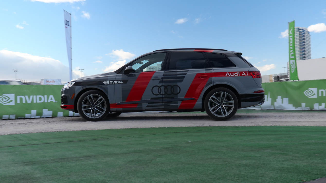 Audi y Nvidia, el coche autónomo