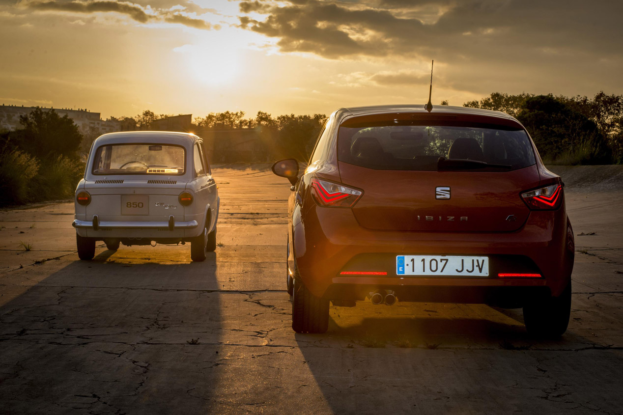 Seat 850 y Seat Ibiza