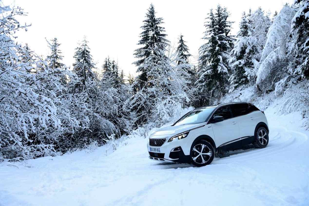 Peugeot 3008 en nieve