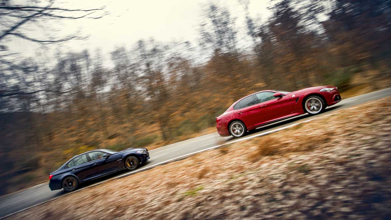 Alfa Giulia vs BMW M3