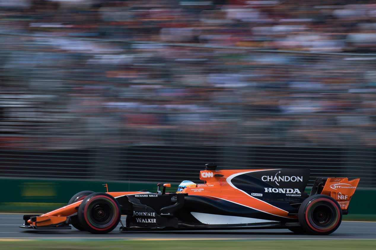 Fernando Alonso con McLaren-Honda