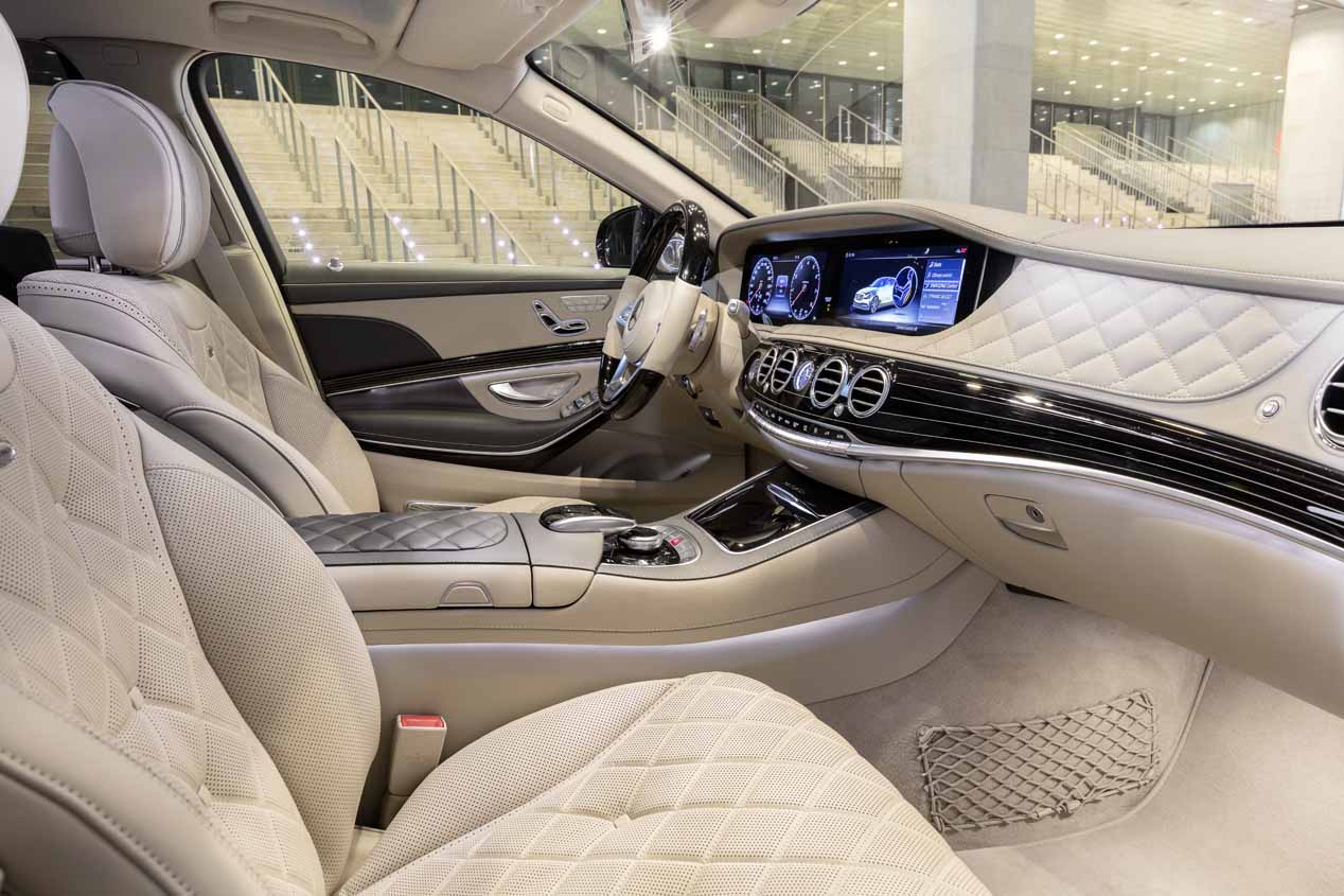 Interior del Mercedes Clase S
