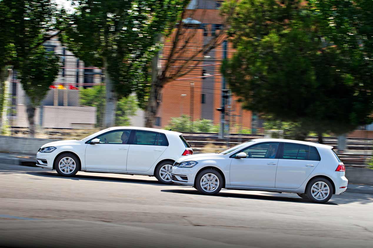 VW Golf 1.6 TDI vs Golf 1.0 TSI. ¿Diesel o gasolina?