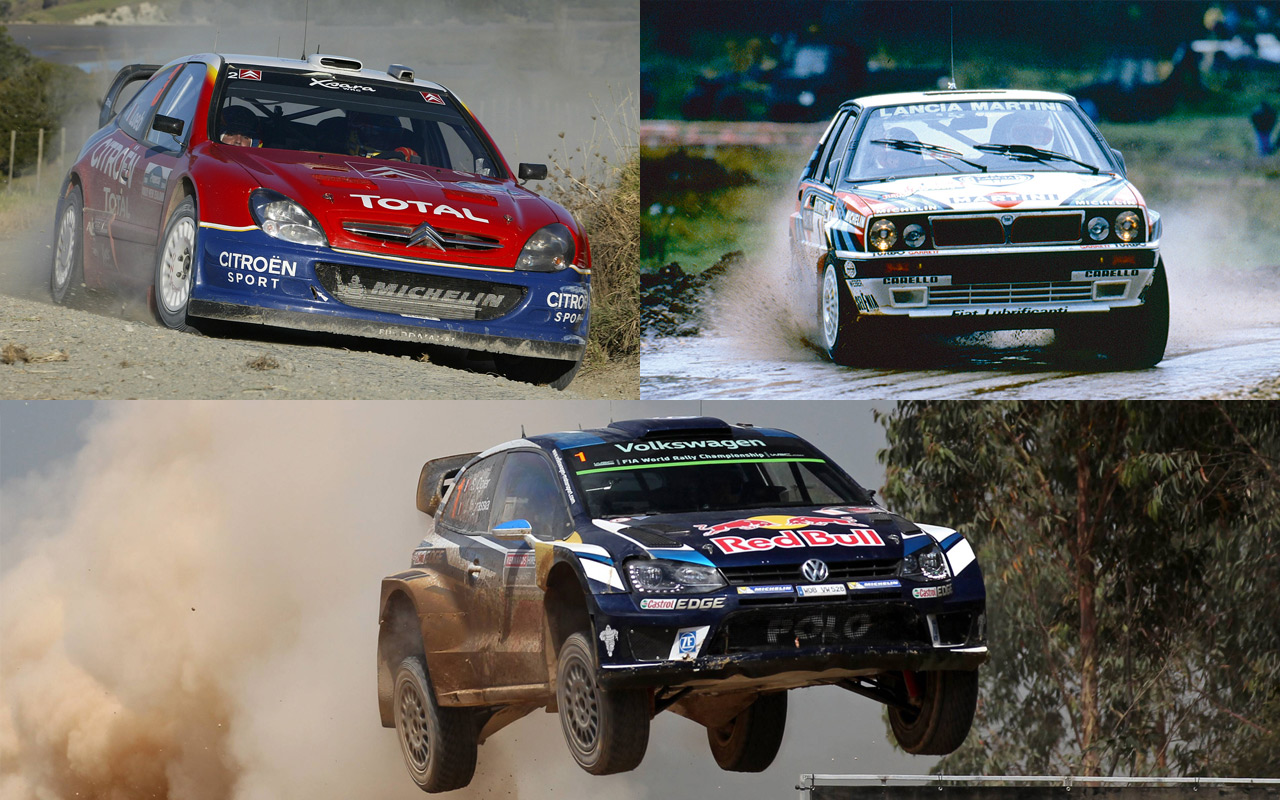 Coches dominadores en el Mundial de Rallyes