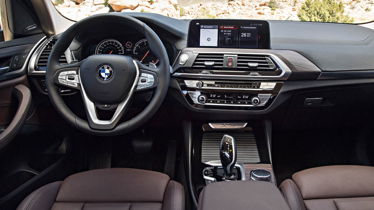 BMW X3 2017 interior