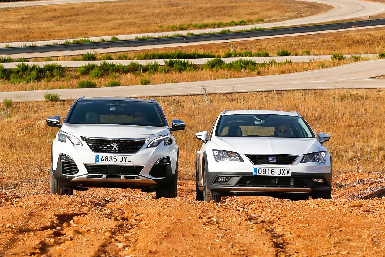 Peugeot 3008 y Seat León X-Perience