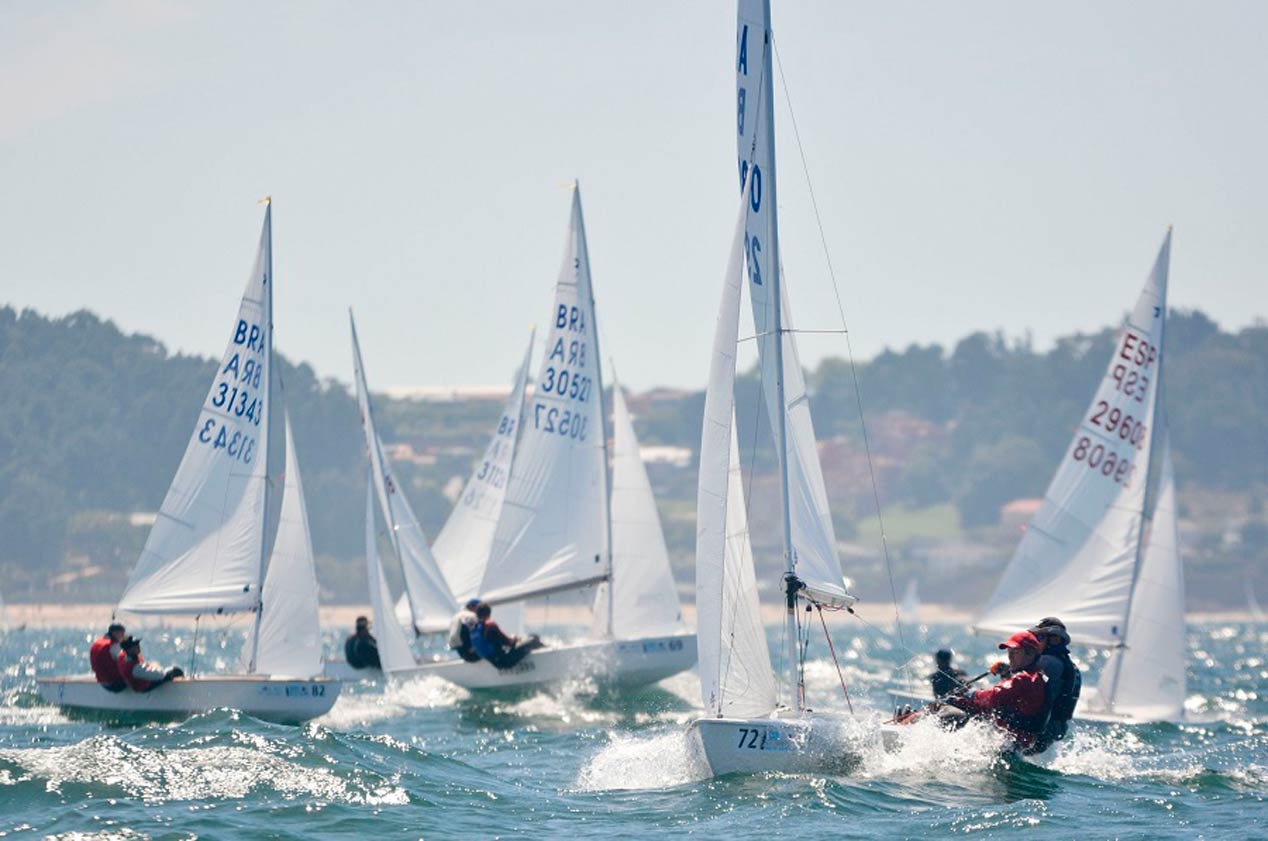 Mundial de Vela clase Snipe en A Coruña
