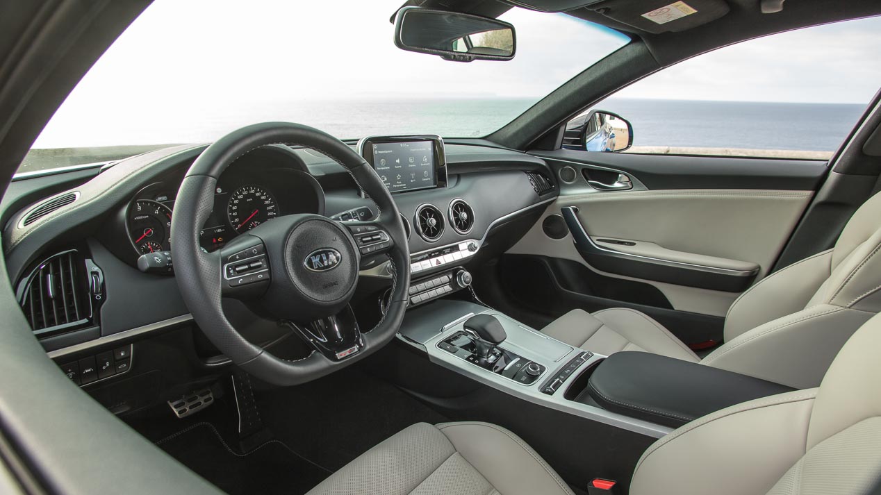 Kia Stinger prueba