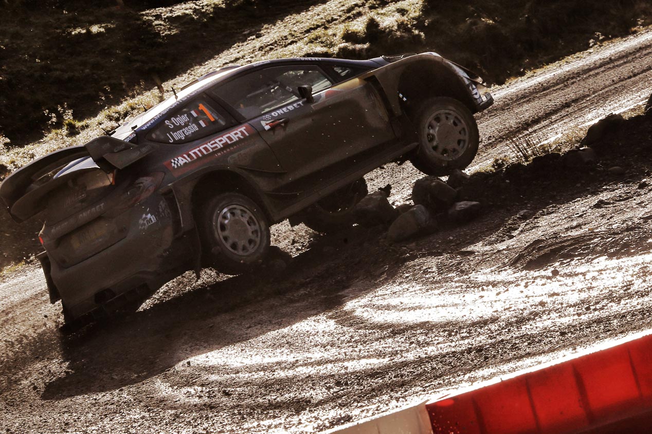 Sébastien Ogier en Gales