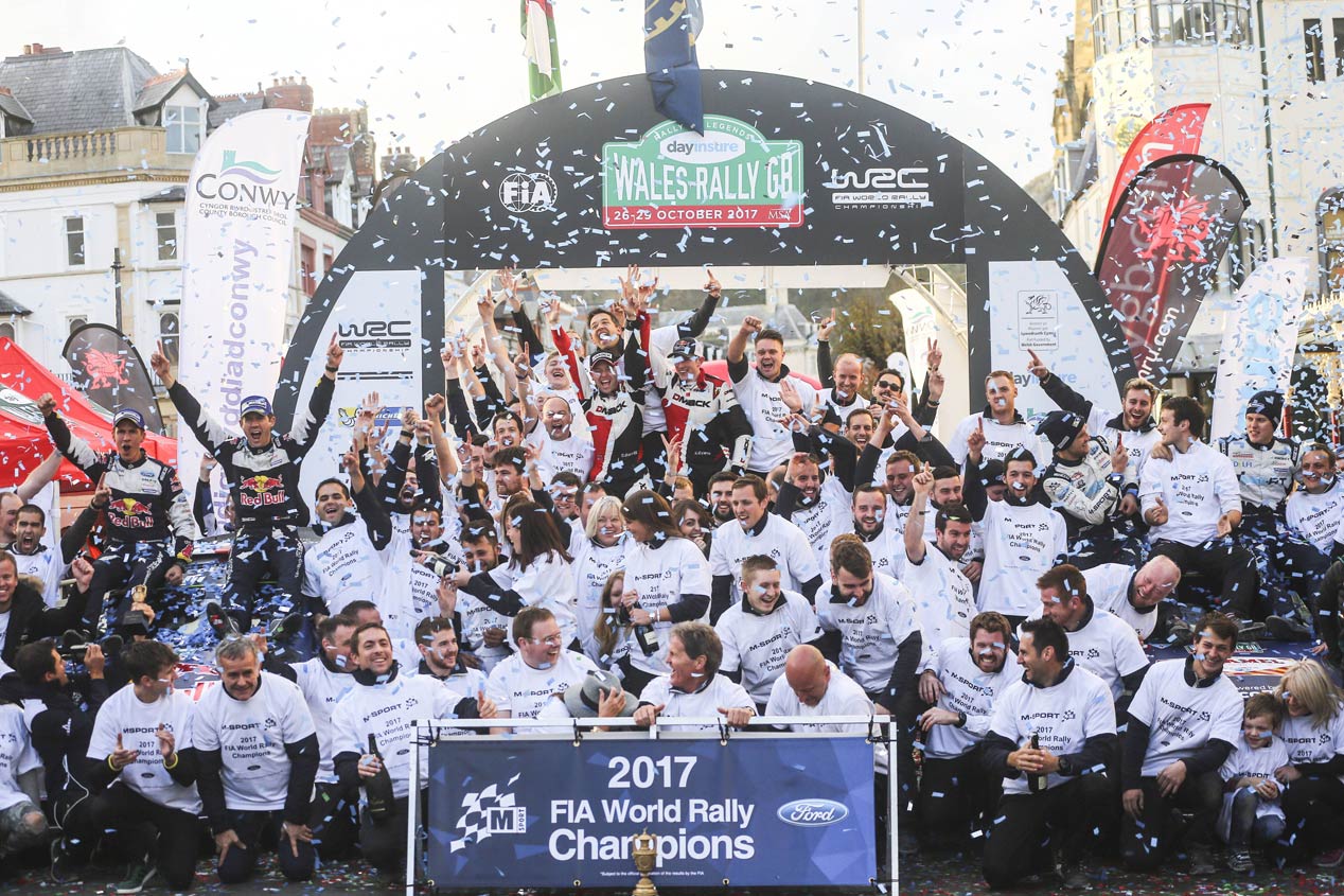 M-Sport en Gales