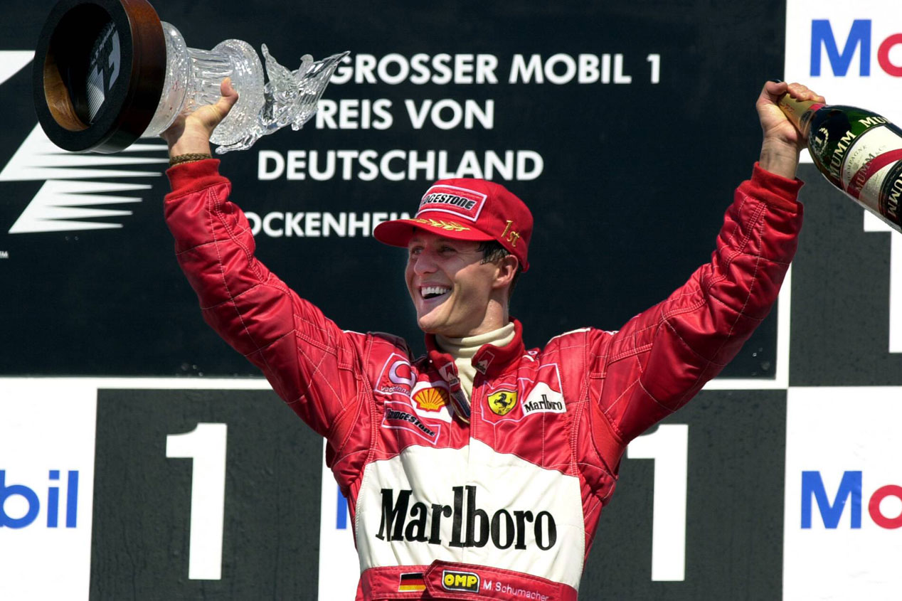 Michael Schumacher hizo historia con Ferrari en la F1