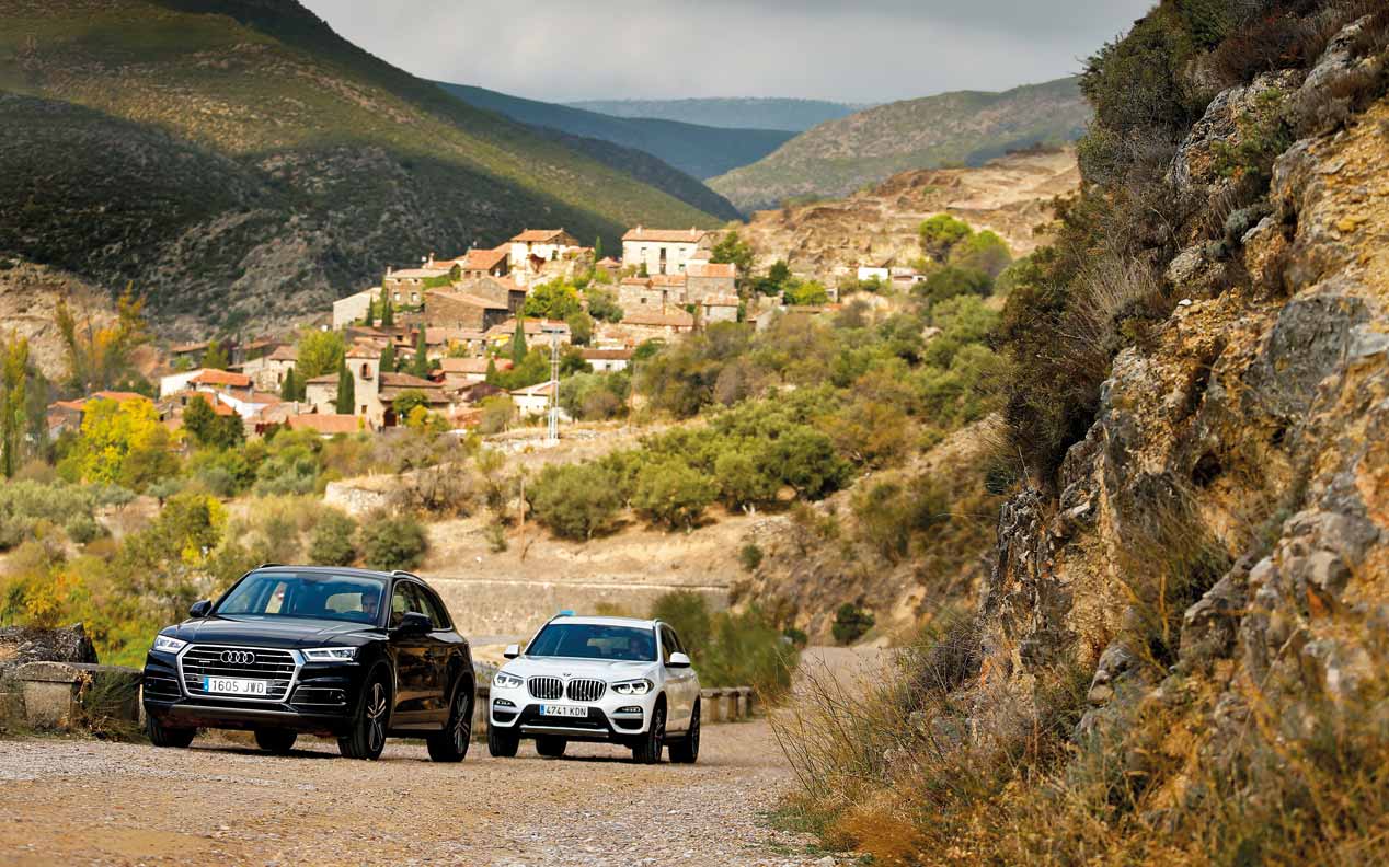 Audi Q5 y BMW X3