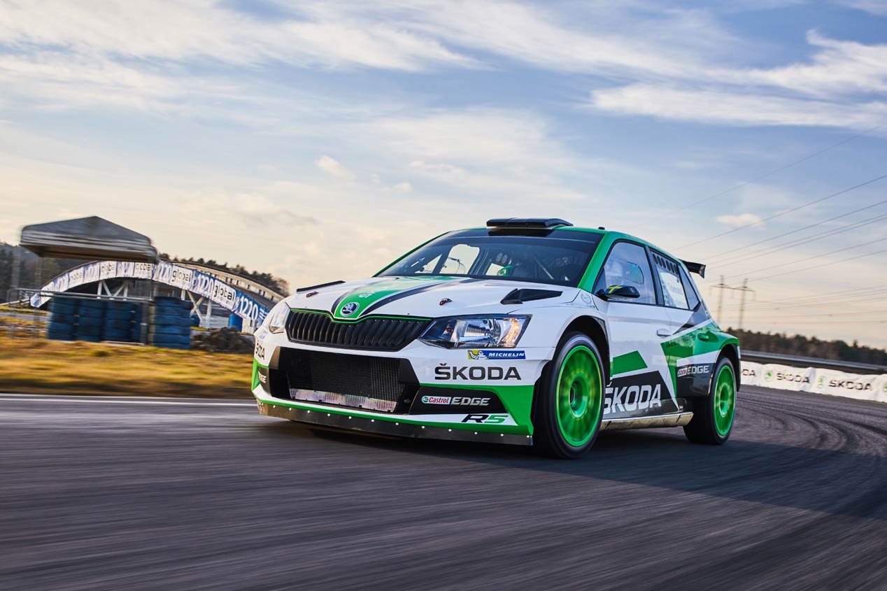 Skoda Fabia R5 y Pontus Tidemand