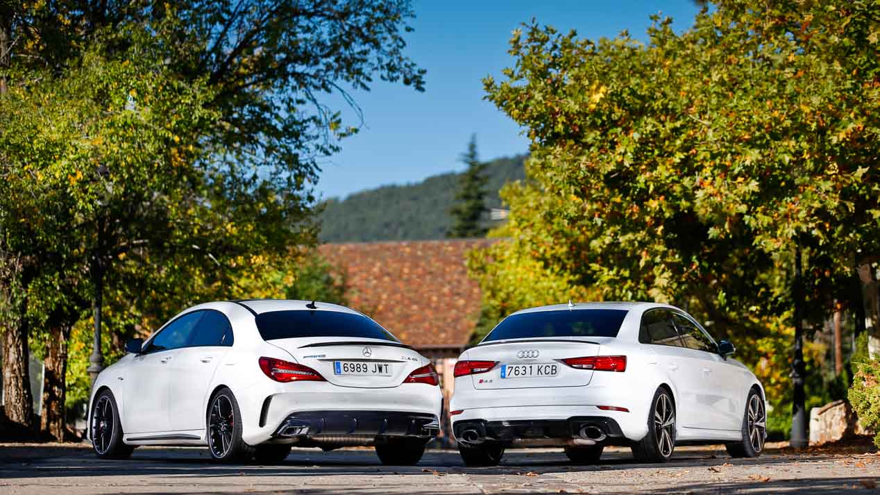 Audi RS 3 Sedán vs Mercedes-AMG CLA 45