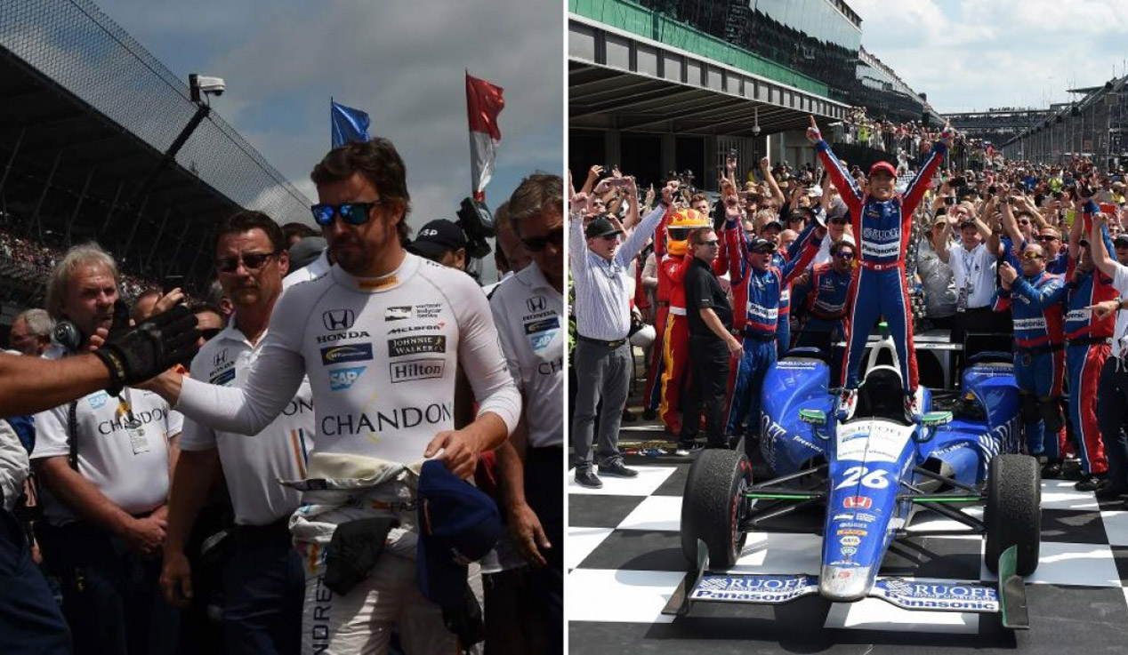 Fernando Alonso debuta en Indianápolis
