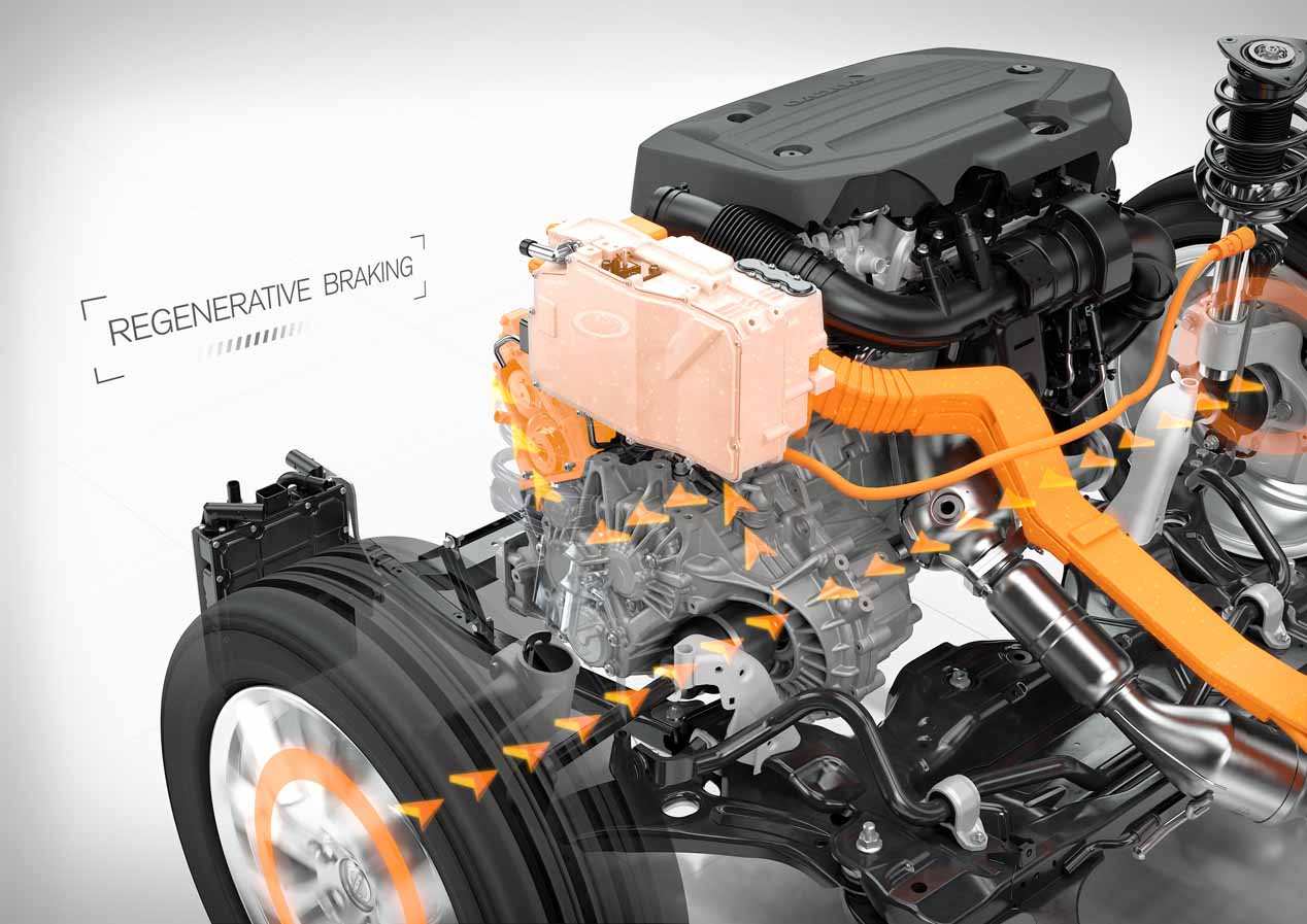 Motor híbrido eléctrico-gasolina con un total de 255 caballos